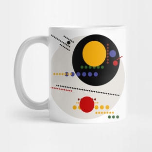 Kazimir Malevich inspired composition 3 Mug